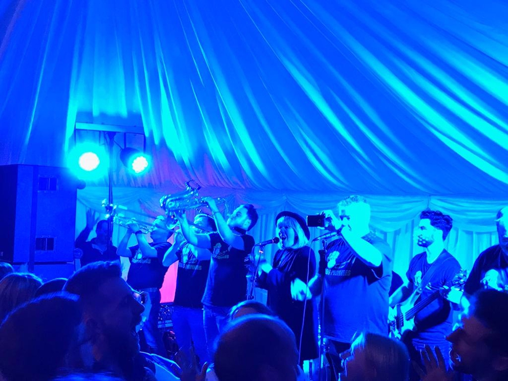 Brass Monkees Nantwich Jazz Festival 2018 On Stage 3