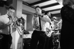 Brass Monkees Wedding Band Dancing Brass Section 2