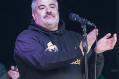 Brass Monkees Nantwich Jazz Festival 2018 Singer 2