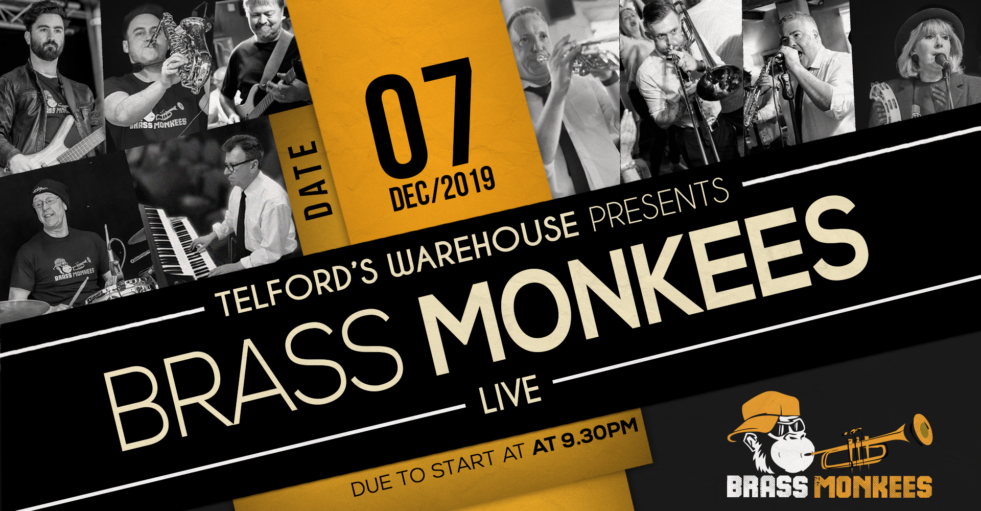 Brass Monkees at Telford's Warehouse