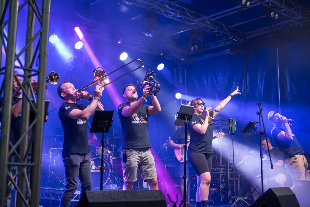 Corporate and function band performing live at Liverpool event