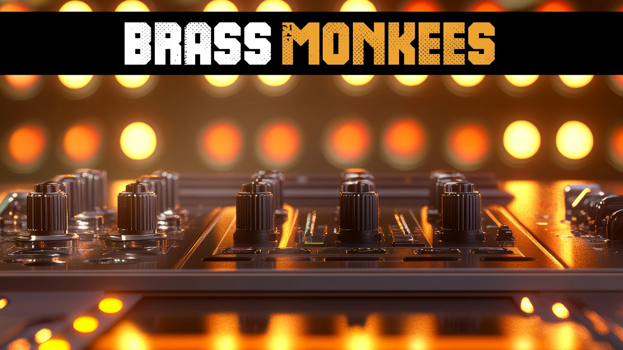 Corporate function band DJ booth setup for Shropshire events and parties